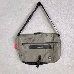 TIMBERLAND ROUTE 4 MESSENGER BAG MOUNTAIN GREEN